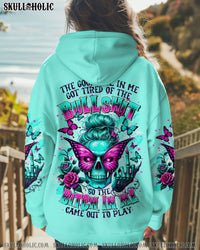 THE GOOD GIRL IN ME MESSY BUN ALL OVER PRINT - TLTR2002251