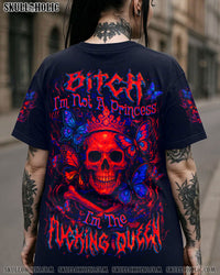 I'M THE F QUEEN SKULL ALL OVER PRINT - YHLT2805252
