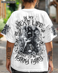 KARMA FAIRY SKULL LADY ALL OVER PRINT - YHHG2805251