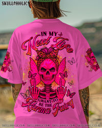 KARMA FAIRY SKULL MESSY BUN ALL OVER PRINT - TLTW3005251