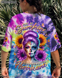 SHE IS SUNSHINE SKULL LADY ALL OVER PRINT  - TLNT1303254