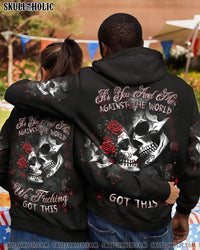 IT'S YOU AND ME AGAINST THE WORLD COUPLE ALL OVER PRINT - YHLN2802251