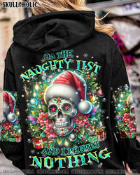 ON THE NAUGHTY LIST SKULL CHRISTMAS ALL OVER PRINT - TLTR2410231