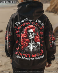 I'M NOT SUGAR AND SPICE AND EVERYTHING NICE SKULL ALL OVER PRINT - TYTM0401252