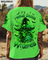 IT'S HOCUS POCUS TIME WITCHES HALLOWEEN ALL OVER PRINT - TLTW1507254