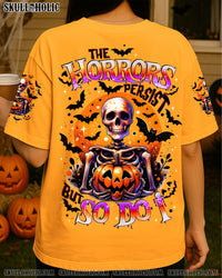 THE HORRORS PERSIST BUT SO DO I HALLOWEEN ALL OVER PRINT - TYTD2807251