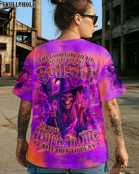 THE GOOD GIRL IN ME SKULL HALLOWEEN ALL OVER PRINT - TLNO2406251