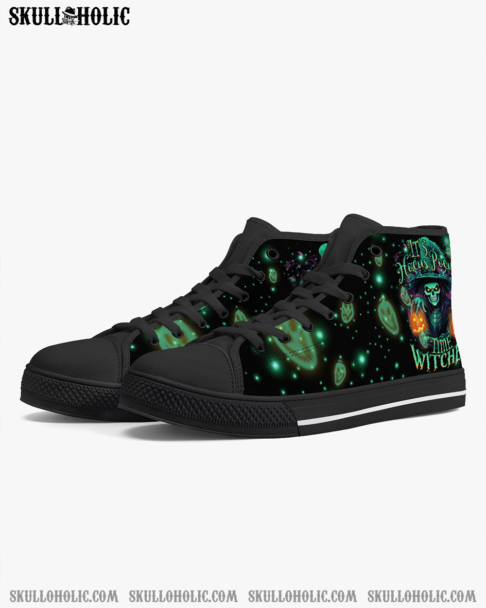 HOCUS POCUS HALLOWEEN HIGH TOP CANVAS SHOES - TYTD1808236