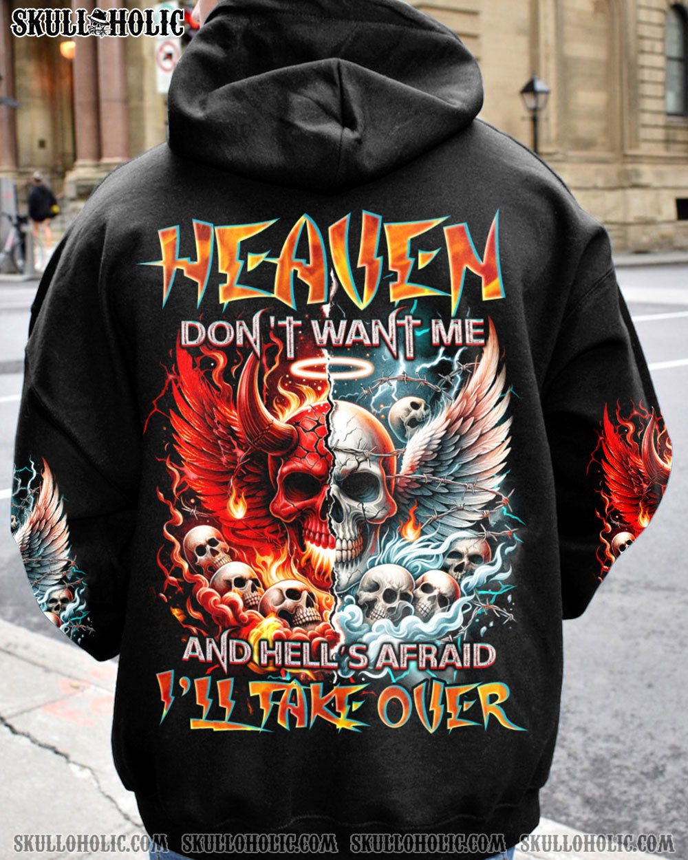 HEAVEN DON'T WANT ME ALL OVER PRINT - TYQY3101241