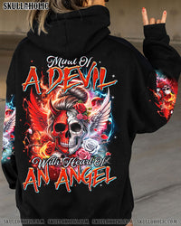 MIND OF A DEVIL WITH HEART OF AN ANGEL ALL OVER PRINT - TYQY0102244