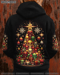 CHRISTMAS TREE SKULL ALL OVER PRINT - TYTD2110235