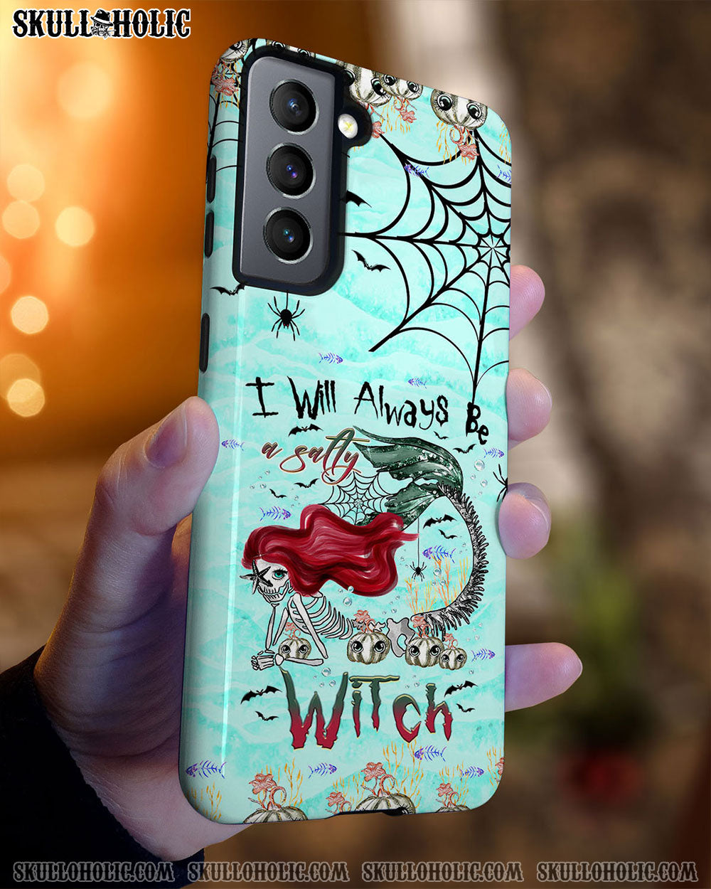 SALTY WITCH MERMAID HALLOWEEN PHONE CASE - TLTR2808231