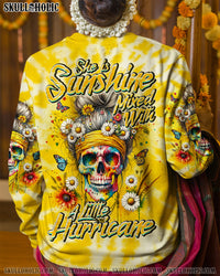 SHE IS SUNSHINE MESSY BUN ALL OVER PRINT - TY1511233