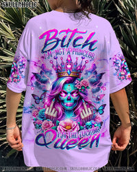 I'M THE F QUEEN SKULL LADY ROSE ALL OVER PRINT - TLNT0102244