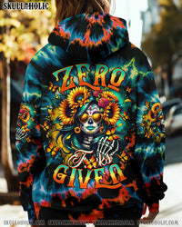 ZERO F  GIVEN SUGAR SKULL TIE DYE  ALL OVER PRINT - TLTW1411244