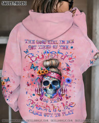 THE GOOD GIRL IN ME SKULL ALL OVER PRINT - YHLT0401244