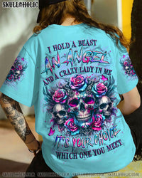 I HOLD A BEAST AN ANGEL ALL OVER PRINT - YHLT2310251
