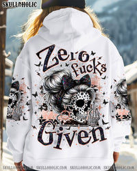 ZERO F GIVEN SKULL MESSY BUN  ALL OVER PRINT  - TLNO0211242