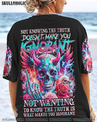 THE TRUTH SKULL ALL OVER PRINT - TY2304242