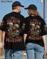 TILL DEATH DO US PART COUPLE ALL OVER PRINT - YHHN1206251