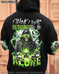 DESIGNED TO BE ALONE SKULL ALL OVER PRINT - TYTD1812232