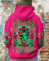HOW HEARTLESS I CAN BE TATTOO SKULL MESSY BUN ALL OVER PRINT - TLTR0303251