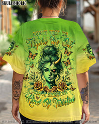 DON'T TRY TO FIGURE ME OUT ALL OVER PRINT -  YHLT0906251