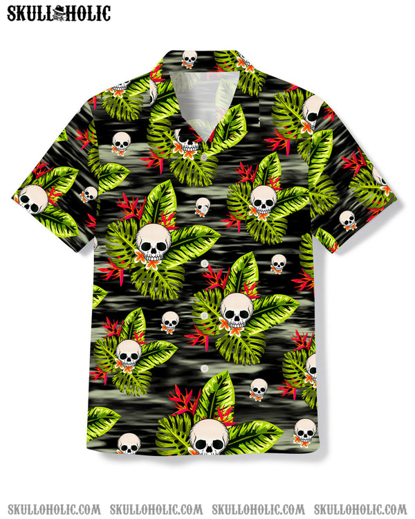 SKULL TROPICAL HAWAIIAN SHIRT  - TLNZ1004254