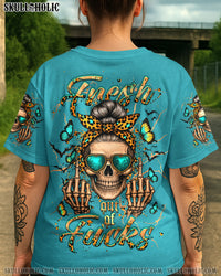 FRESH OUT OF F MESSY BUN ALL OVER PRINT - YHHG2205252