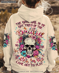 THE GOOD GIRL IN ME GOT TIRED SKULL ALL OVER PRINT - YHDU2511243