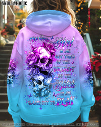 THE GOOD GIRL IN ME GOT TIRED SKULL ROSE ALL OVER PRINT - YHHG0303251