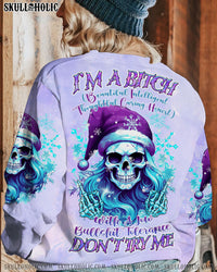 I'M A B DON'T TRY ME CHRISTMAS ALL OVER PRINT - TLTR2610232