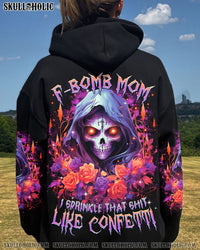 F-BOMB MOM REAPER FLOWER ALL OVER PRINT - TLTR2001241
