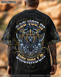 SEE YOU IN VALHALLA VIKING SKULL ALL OVER PRINT - TLTW1404251