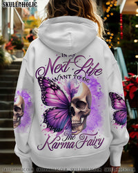 KARMA FAIRY SKULL BUTTERFLY ALL OVER PRINT - TYTD0211241