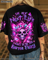 KARMA FAIRY SKULL ALL OVER PRINT - YHDU1704244