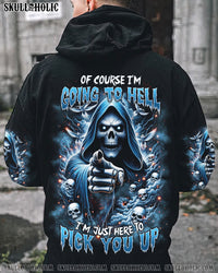 OF COURSE I'M GOING TO HELL ALL OVER PRINT - TLNZ2810231