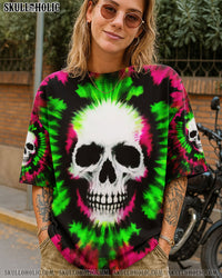 CROSSBONES SKULL TIE DYE HAND DYED ALL OVER PRINT - TLNZ0408252