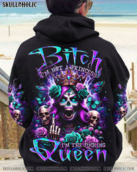 I'M THE F QUEEN SKULL LADY ROSE ALL OVER PRINT - TLNO2001241