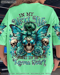 KARMA FAIRY MESSY BUN ALL OVER PRINT - TYTM0705244