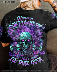 HEAVEN DON'T WANT ME ALL OVER PRINT - TLNT1903241