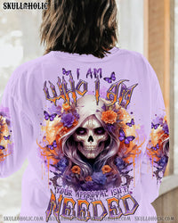 I AM WHO I AM SKULL LADY ALL OVER PRINT - TLTR1901244