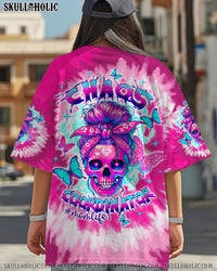 CHAOS COORDINATOR MESSY BUN ALL OVER PRINT - TLTW2003251