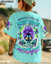 ASSUMING I WAS LIKE MOST GIRLS SKULL MESSY BUN ALL OVER PRINT - TLNZ2103253
