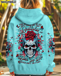 THE GOOD GIRL IN ME SKULL ROSE ALL OVER PRINT  - TLNT141243