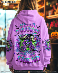 HELLO DARKNESS MY OLD FRIEND WITCH HALLOWEEN ALL OVER PRINT - TLNZ1408241