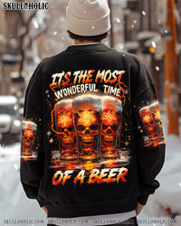 IT'S THE MOST WONDERFUL TIME SKULL CHRISTMAS ALL OVER PRINT - TYTM241024