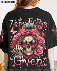 ZERO F GIVEN MESSY BUN ALL OVER PRINT - TYTM0905241