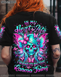 KARMA FAIRY SKULL ALL OVER PRINT - YHLT1904243