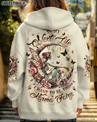 KARMA FAIRY SKULL SKELETON ROSE ALL OVER PRINT - YHHG2402253